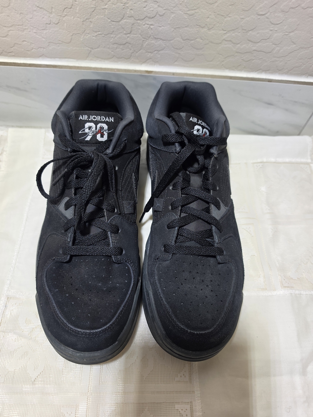Jordan Men's Black Low-Top Sneakers